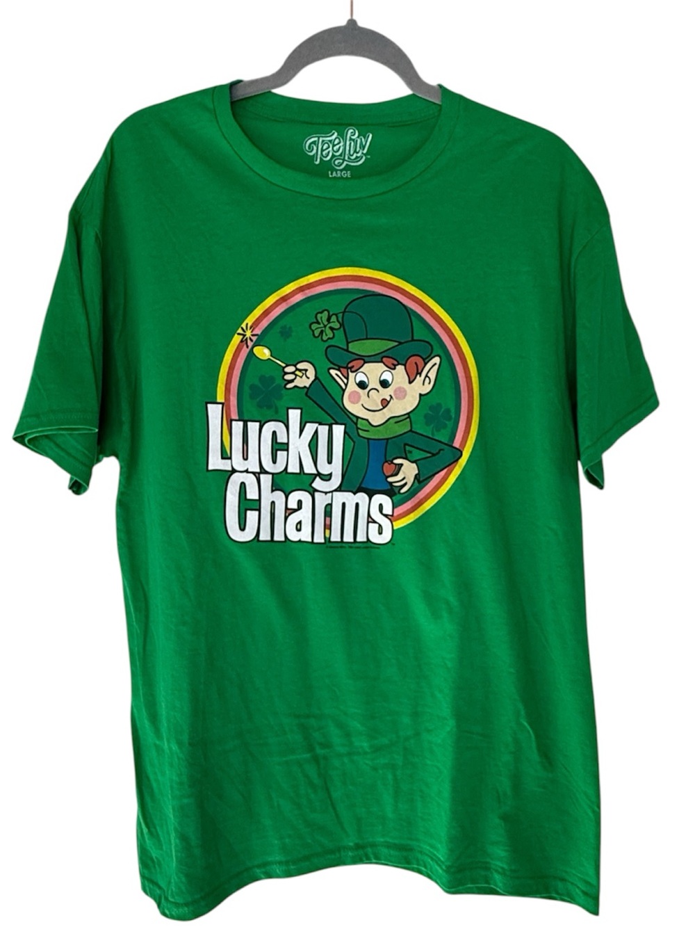 Lucky Charms Green Graphic Tee